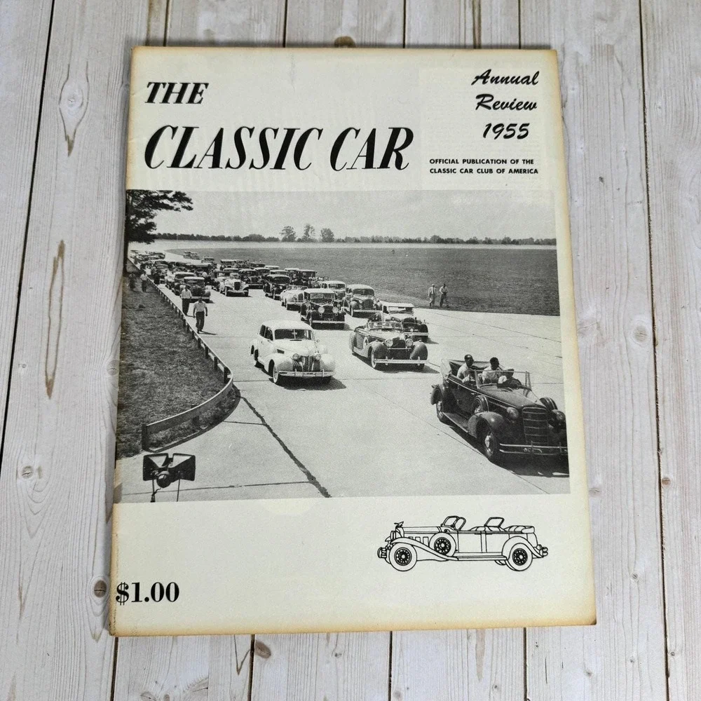 The Classic Car Magazine 1955 Summer Autumn Annual Review CCCA Set